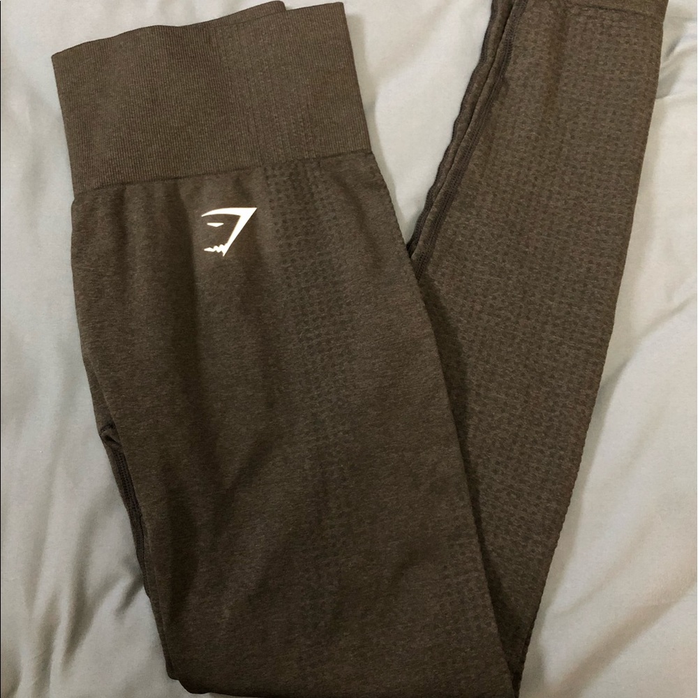 NW Gymshark Vital Seamless Leggings! Black Marl